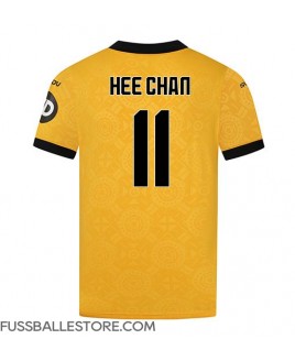 Günstige Wolves Hee-chan Hwang #11 Heimtrikot 2025-26 Kurzarm
